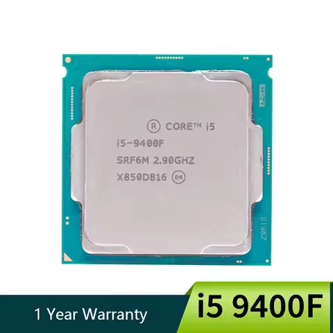 i5 9400F 2.9GHz 6-Core 65W CPU Processor SRF6M/SRG0Z LGA 1151