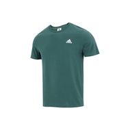 Adidas T Shirts Mens Green Crew Neck Moderate IJ6111