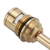 HILABEE Brass Ceramic Stem Disc Cartridges Thread G3/4" 20 Tooth Faucet Valves Replacements for Show