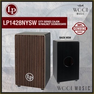 LP Latin Percussion LP1428NYSW City Series Cajon with Walnut Soundboard