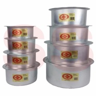 Periuk Cap Buaya Merah / Degchi Pot (16cm - 36cm)