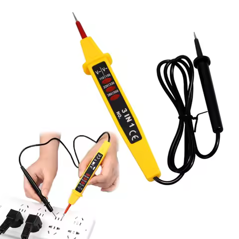 3-in-1 Voltage Tester Pen AC/DC 6-500V For Home Wiring Inspection Electrical Appliances Auto Electri