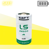 แบตเตอรี่ LS26500 ER26500 ดั้งเดิมของฝรั่งเศส 3.6V No. 2 C ประเภทเครื่องวัดไอน้ําก๊าซเครื่องวัดการไห