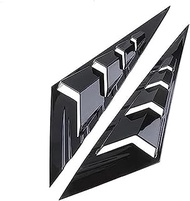XEBRAD Rear Side Window Louvers Quarter Window Spoiler Panel, for Hyundai, for Elantra, for Avante C