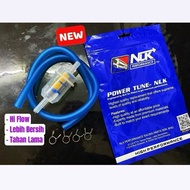 NLK PERFORMANCE RACING FUEL FILTER CARBURETOR BIG SIZE WITH HOSE UNIVERSAL