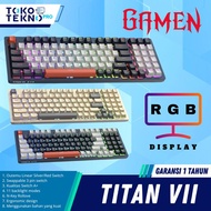 CODE A Gamen Titan 7 / VII Gaming Keyboard Mechanical Linear Switch 94 Keys RGB Light