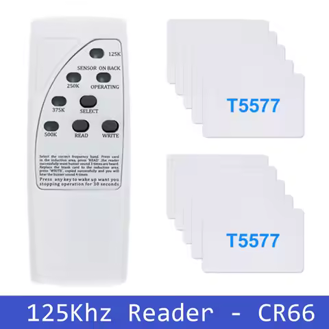 Handheld RFID Smart Chip Reader 125Khz T5577 Token Copier EM4305 Tag Clone Duplicator TK4100 Badge W