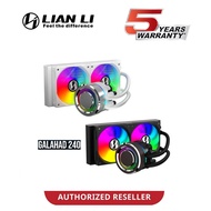 LIAN LI GALAHAD 240 CLOSED-LOOP AIO LIQUID CPU COOLER / COOLING SOLUTION FT . PREMIUM MATERIALS