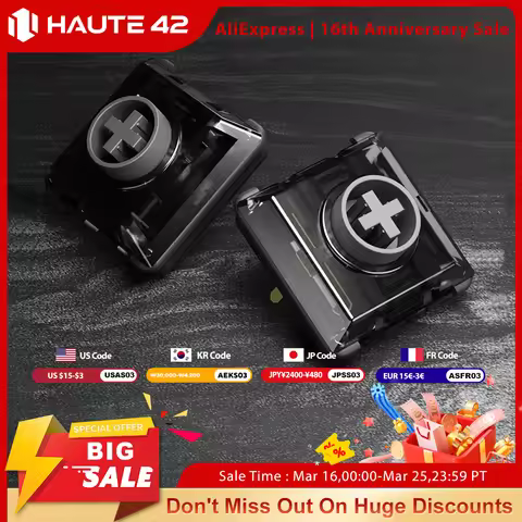 Haute42 Kailh Low Profile Shadow Hunting Switch For Hitbox Controller Mechanical Keyboard 2.0mm Line