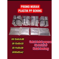 OPP GLASS PLASTIC SIZE 13X03X30, 13X03X33,11X03X30,10X03X42CM, FOR POPCORN SOUVENIRS, SEPIRALKentang