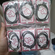 Love Motif Couple Bracelets, 144 Pcs Gelang Couple Gelang Tangan Perempuan