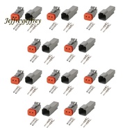 DT 2-Pin Waterproof Electrical Connector DT06-2S DT04-2P Inlet Air Temperature Sensor Plug with Roun