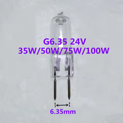 5PCS G6.35 24V 50W G6.35 24V 150W Bulb Mechanical Light bulb G6.35 24V bulb 35W G6.35 24V bulb G6.35