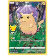 [Binder Condition] Pikachu 5 Pokemon Celebrations