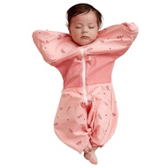GROWNSY Transitional Swaddle Sleep Sack 6-12 Months, Starfish Design Baby Swaddle Sack, Dual-Zipper 
