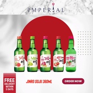 Jinro Soju 10 Bottles - 360ML