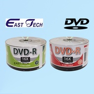 MYECO BLANK DVD DVD-R / DVD+R DVDR DISC 50PCS