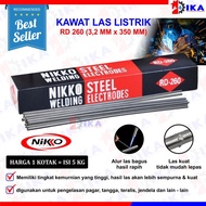 Kawat Las 3.2mm Nikko RD 260 / KAWAT LAS Listrik NIKKO RD260