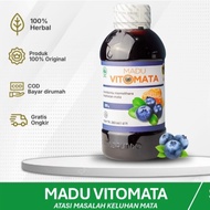 MATA Vitomata Bilberry Honey – Herbal Honey for Adult Eye Antioxidants