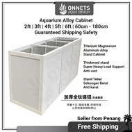 [Free Ship] 60cm - 180cm 2ft 3ft 4ft 5ft 6ft Aquarium Aluminum Alloy Stand Cabinet Kabinet Aloi Akuarium 铝合金骨架龙鱼缸柜子