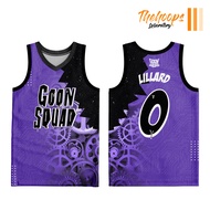 THL Goon Squad Lillard Jersey Full Sublimated Basketball Jersey, Jersey For Men