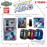 Vital Hero Digital Monster Digimon Bracelet Virtual Pet Vpet Digivice DIM Card App Black Red Batman