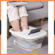 Foot Bath Bucket Collapsible Foot Massage Spa Therapy Detox Baldi Besen Cuci Basuh Kaki Boleh Ubah B
