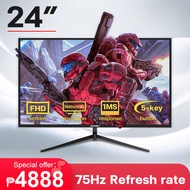 Monitor 19" 22" 24" 27"HD Curved 75hz Slim Desktop PC Display Gaming Monitor Screen Borderless Large screen monitors