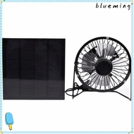 BLUEMING  Powered Fan, Portable 5W Mini  Panel, Durable USB Output Cooling Fan Home Use