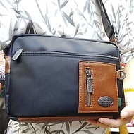 (NEW ARRIVALS)KICKERS ORIGINAL GENUINE CANVAS WATERPROOF FASHION SLING MEGSENGER BAG