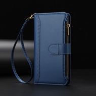 Luxury Lanyard Flip Leather Phone Case For OPPO F29 F27 F25 F23 F21S F21 F19S F19 F17 Pro Plus 4G 5G