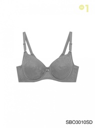 Sabina เสื้อชั้นใน มีโครง รุ่น Function Bra รหัส SBO3010 สีเทาเข้ม