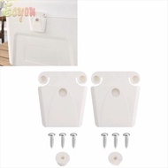 ECYOU 2 Set Cooler Latch Replacement, Screws Included Heavy Duty Ice Chest Latch Repair, Durable Pla