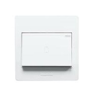 ชุดสวิตช์กดกระดิ่ง HACO M3N-B11 สีขาว (1095626)