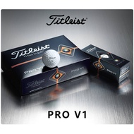 Titleist Golf Pro V1X ลูกกอล์ฟสี่ชั้นสามชั้น [12 แคปซูล 1 กล่อง] 43622