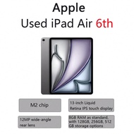 2024 IPad Air 6, 13-Inch, M2 Chip, Supports Pro Pen, Used Tablet (Air6), 128GB/256GB/512GB Versions 