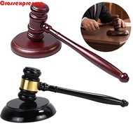 VORTEX Wood Adjudgement Gavel, Handcrafted Long Handle Wooden Judge Hammer, Delicate High Quality wi