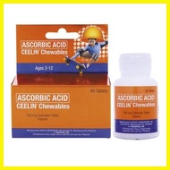 ❤ ۞ ✻ Ceelin Plus Chewables  Vitamin C with Zinc 10 tabs | Ceelin Chewables 60tabs