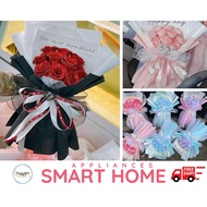 Set of Emulsion Roses - Exactly as Pictured - Meaningful Gifts October 20, March 8, November 20 Birt