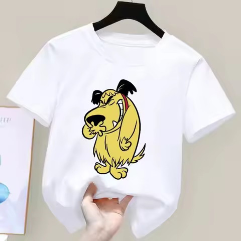 Muttley T Shirt Muttley Mutley Cartoon Laughing Laugh Dog Humor Hihi Heehee Haha Fashion T-shirt Kid