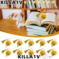 KILLA1V Bodhi Leaf Bookmarks, Good Meaning The Twelve Zodiac Leaf Vein Bookmark, Fashion Handmade Le