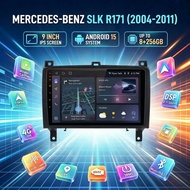 Fit Mercedes SLK R171 2004-2011 9 Inch Android Car Radio CarPlay Android Auto GPS Navigator AI Voice