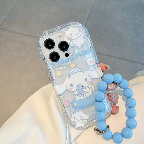 Cute blue yk2 Cinnamoroll With 3D bracket Phone Case for Vivo Y17s Y78 Y77 Y36 Y35 Y02s V40 V29 V27 