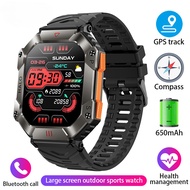 นาฬิกาสุขภาพ GPS for Xiaomi IOS Smart Watch Men Fitness Trackers Ip68 Waterproof Healthy AI Voice Bluetooth Call Smartwatch