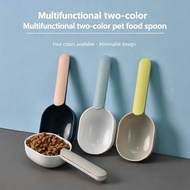 Dog Cat Food Scoop with Built-in Bag Clip Pet Food Measuring Spoon Reusable Pet Feeding Shovel for K