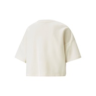 [Featured] PUMA PUMA Official Women Casual Embroidered Round Neck Short-Sleeved T-Shirt FLORAL 53321