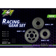 ESR MOTOR& RED LEO RACING GEAR FOR YAMAHA Y15zr/FZ150& HONDA WAVE125