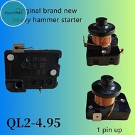ziyunshan 2Pcs QL2-4.95 QL2-7.0 QL2-1.60 Refrigerator Freezer Starter Heavy Duty Starter Protector C