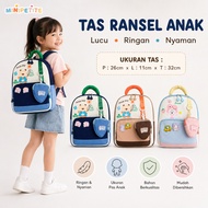 Minipetite BENJI-BABF61 Girls' Backpack Kindergarten Elementary School Children's School Bag