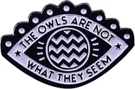 Twin Peaks The Owls Are Not What They Seem Eye Owl Cave Black Lodge Red Room Floor Design David Lync